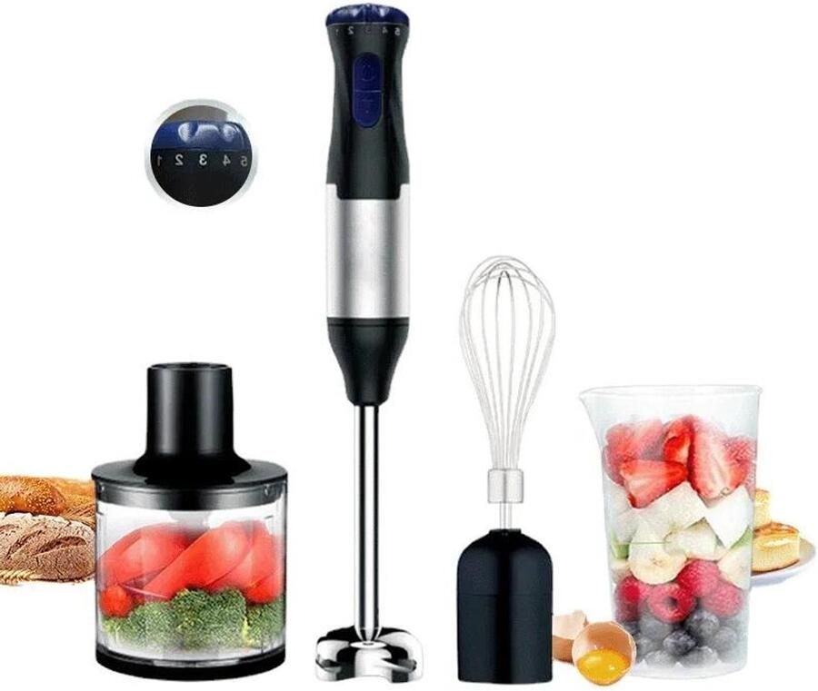 Allecto Handmixer Keukenapparaat 1000W Roestvrij staal 5 snelheden Klop- en maalfunctie Geschikt voor desserts en gebak Zilverkleurig Mixer met roestvrij stalen materialen Bol.com 2021