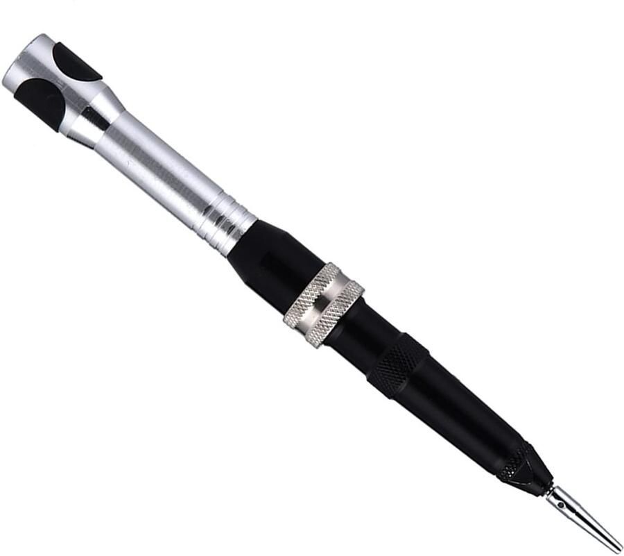 Allecto Handstuk Rotary Grinder Tool Flexibel en Compact Perfect voor Snijden en Graveren Handgreep voor Boren en Slijpen Ideaal voor Hob