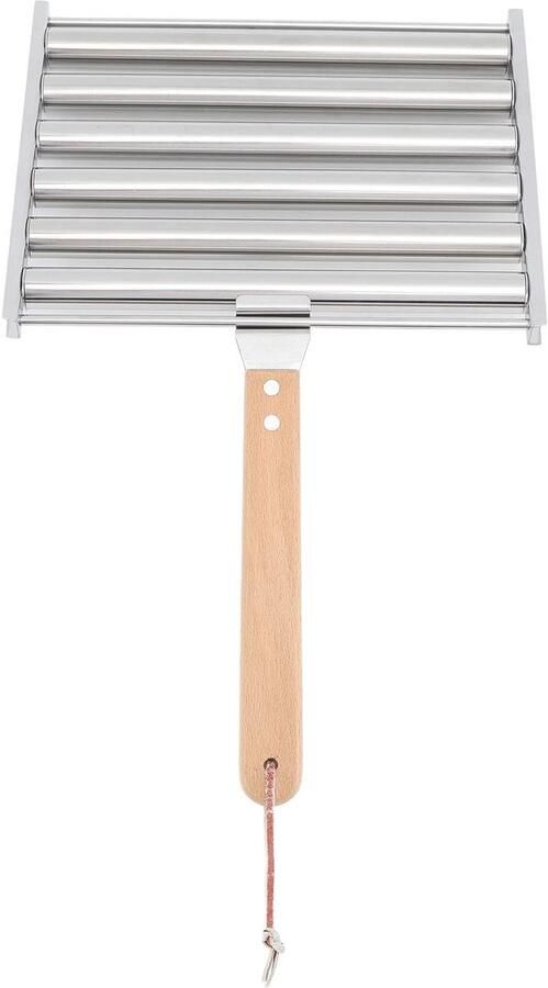 Allecto Hot Dog Roller Gereedschap Rvs Kwaliteit Efficiënt Grillen Perfect voor Buiten Ideaal voor Feestjes