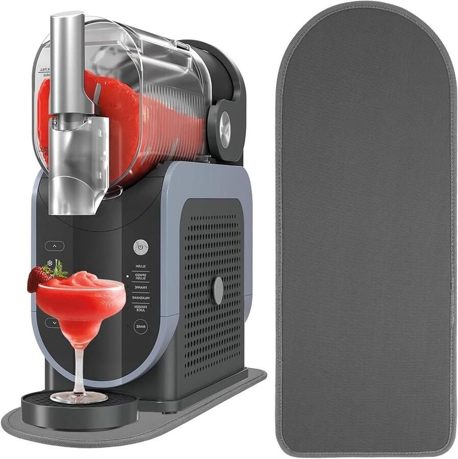 Allecto- Staande Blender Slider Mat Keukenaccessoires Antislipmat Keukenapparatuur Mixen Compatibel met [Merk] FS301 Zwart