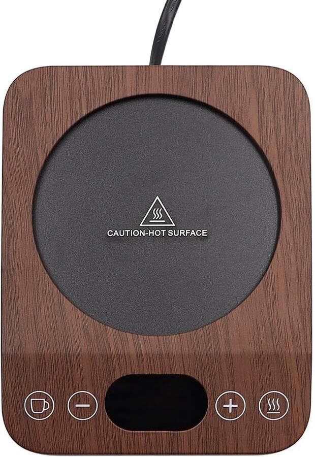 Dailygoody Koffiemokverwarmer Elektrische kopjesverwarmer Zwaartekrachtsensor Compact formaat Voor melk thee water en koffie Ideaal voor