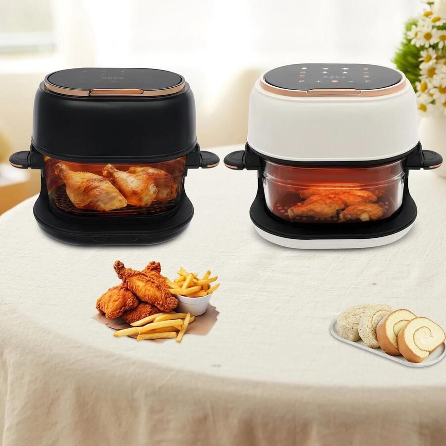 Allecto Luchtfriteuse School Cafetaria Royale kookruimte Zwart wit Aanpasbare kookinstelling Geschikt voor thuisrestaurant 140 78 oz AliExpress 15