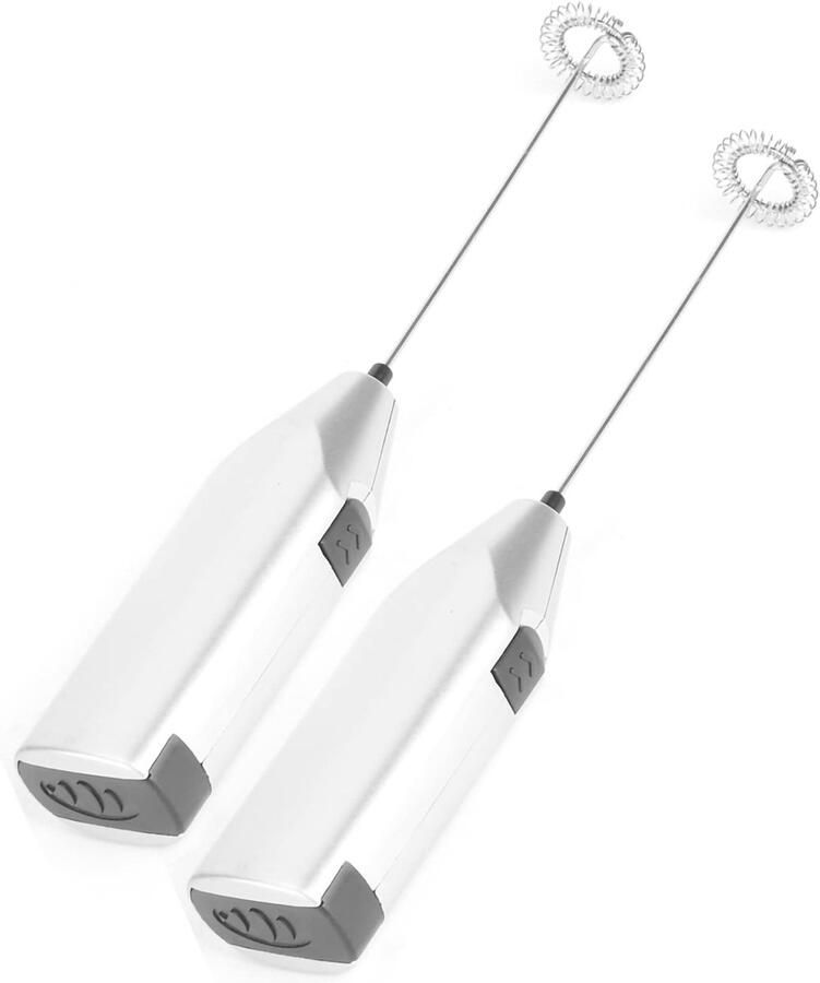 Allecto Melkopschuimer Koffie Draagbaar Mini Elektrische Klop Koffiemixer Thuis Bakkerij Keuken Mixer Melkshake Batterij Gevoed Roe