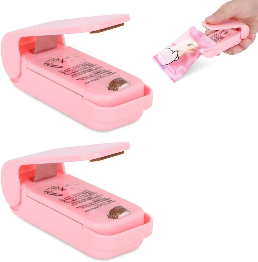 Allecto Mini Vacume Sealer Voedsel Sealer Handzaam en Gebruiksvriendelijk Compact formaat Vers houden Ideaal voor Fruit en Noten Gesc