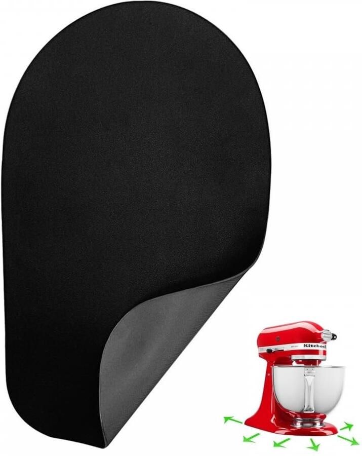 Allecto Mixer Keukenapparaat Antislip Rood Airfryer Koffiezetapparaat Stabiel Zwart of Wit