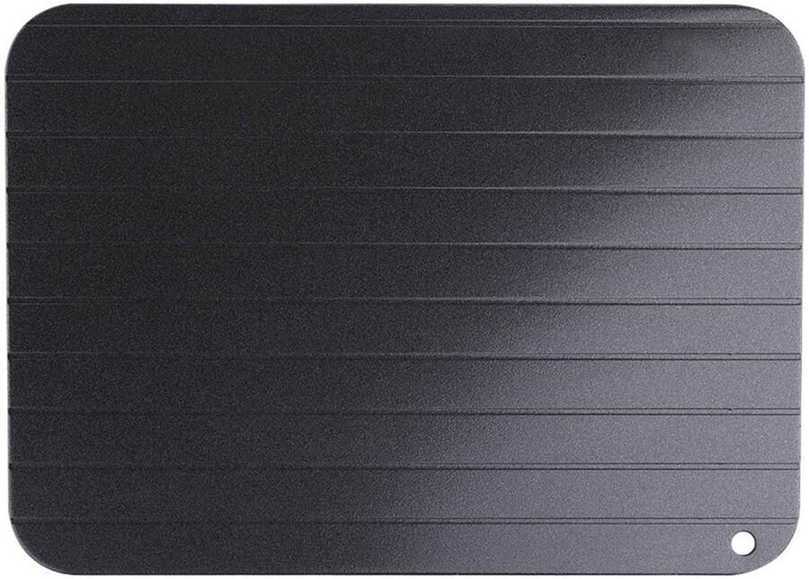 Dailygoods- Ontdoeiplank Premium Kwaliteit Universele Ontdooibak 23 x 16 5 x 0 2 cm Antiaanbaklaag Versnelt Ontdooi Proces Geschikt voor Vlees en Groenten Ontdooiplaat - Foto 1