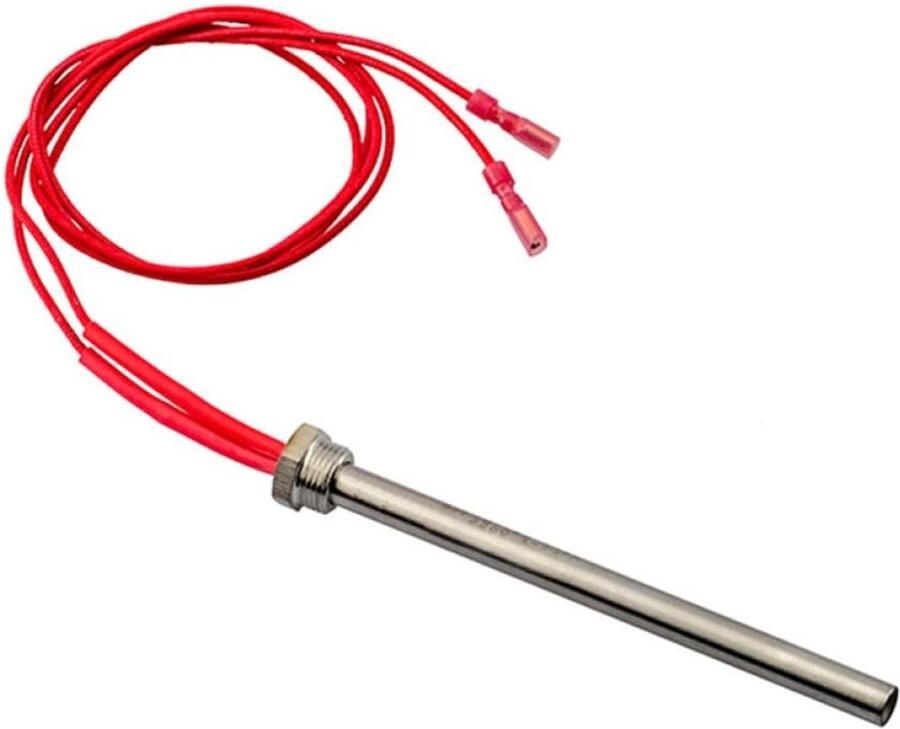 Allecto Ontstekingsontsteker Hot Rod Snelle warmte Rood Houtpelletkachel Veilig en betrouwbaar Geschikt voor verwarmingsapparaat 22