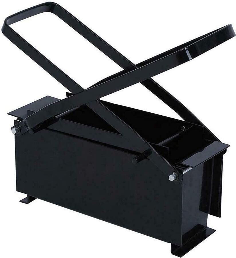Allecto Papier Log Briket Maker DIY Papier Briket Maker Heavy Duty Ijzer Versnipperd Papier Log Baksteen Voor Verwarming Kachel Thuis Tool