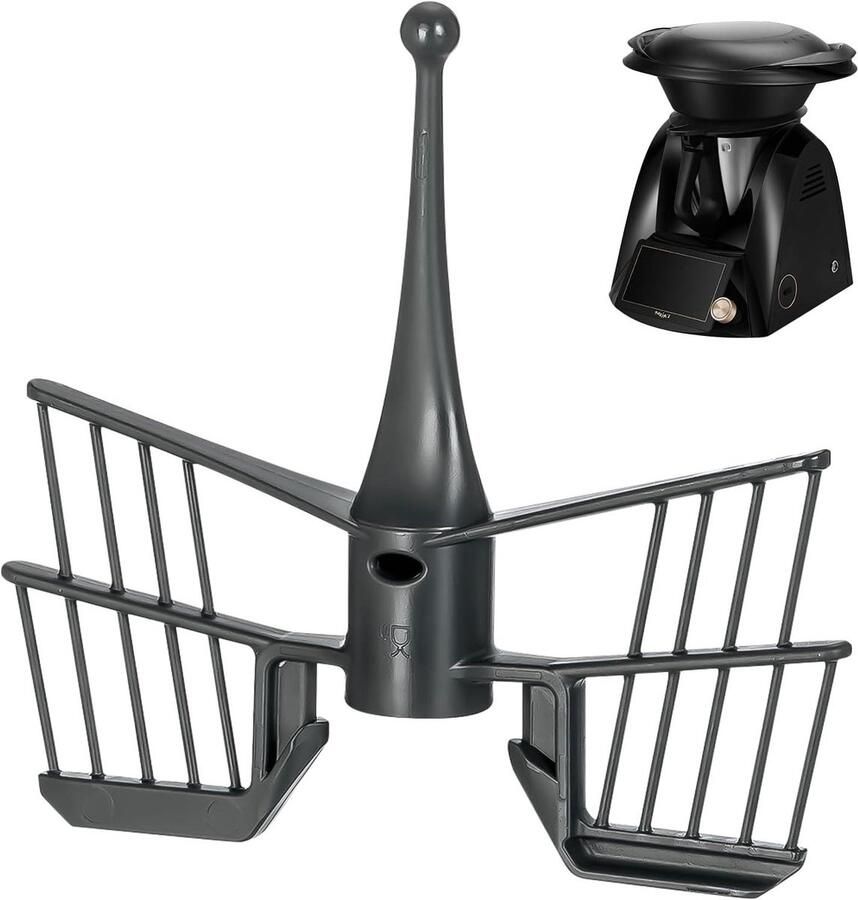 Allecto Plus Accessoires voor Keukenmachine: Roermixer Vlinder Roeropzetstuk Roerstaaf Geschikt voor TM5 TM6 TM31 Modellen Voedselveilig Keukenmachine Onderdelen