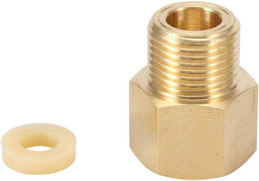Allecto Plus CO2 Opslagtank Adapter Converter Vultank Adapter voor Frisdrankfles Connector Accessoires (W21.8 tot CGA320)