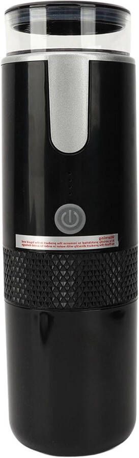 Allecto plus Draagbaar Mini Koffiezetapparaat voor Reizen en Buitengebruik met Oplaadbare Handbediening