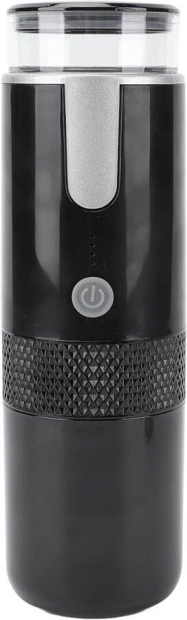 Allecto plus Draagbare espressomachine voor camping en kantoor zelfverwarmend op batterijen capsule compatibel