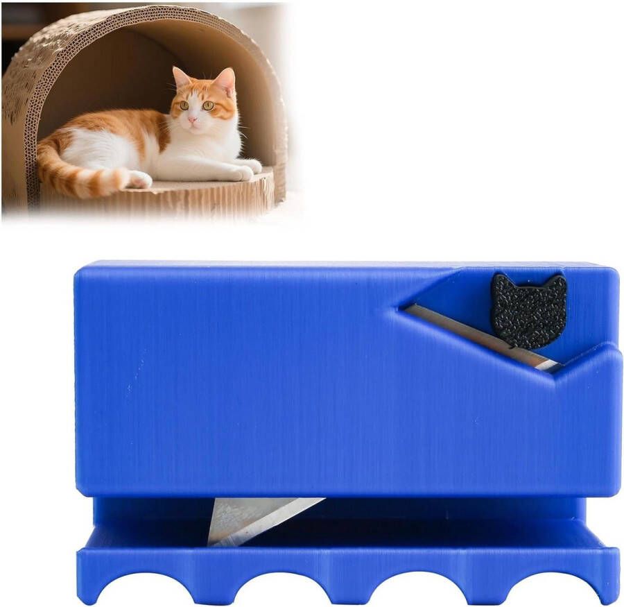 Allecto plus Draagbare Krabpaalsnijder voor Katten Snijmachine Kartonnen Strips DIY Snijmachine Katten Krabpalen Huisdiereigenaren en Dierenliefhebbers Handige DIY-tool