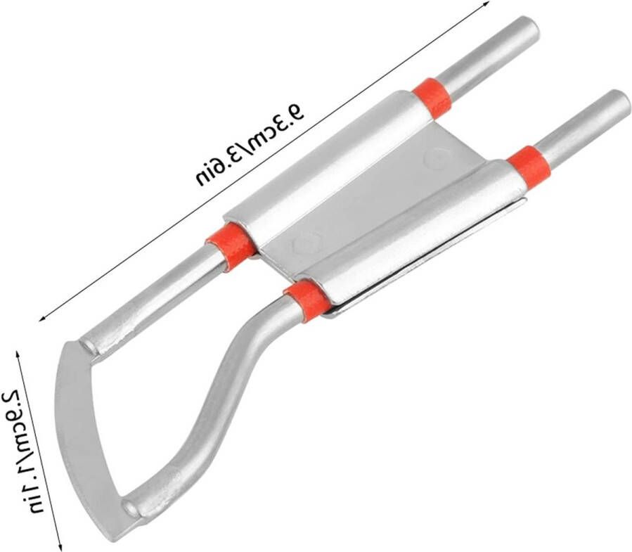 Allecto Plus Elektrisch Heet Mes Snijblad voor Stoffen Touw Te Gebruiken met KD 7 3 KD 5 3 KD 8 3 Speciaal voor Schuimspons Snel en Gemakkelijk Snijden Wild Gebruik