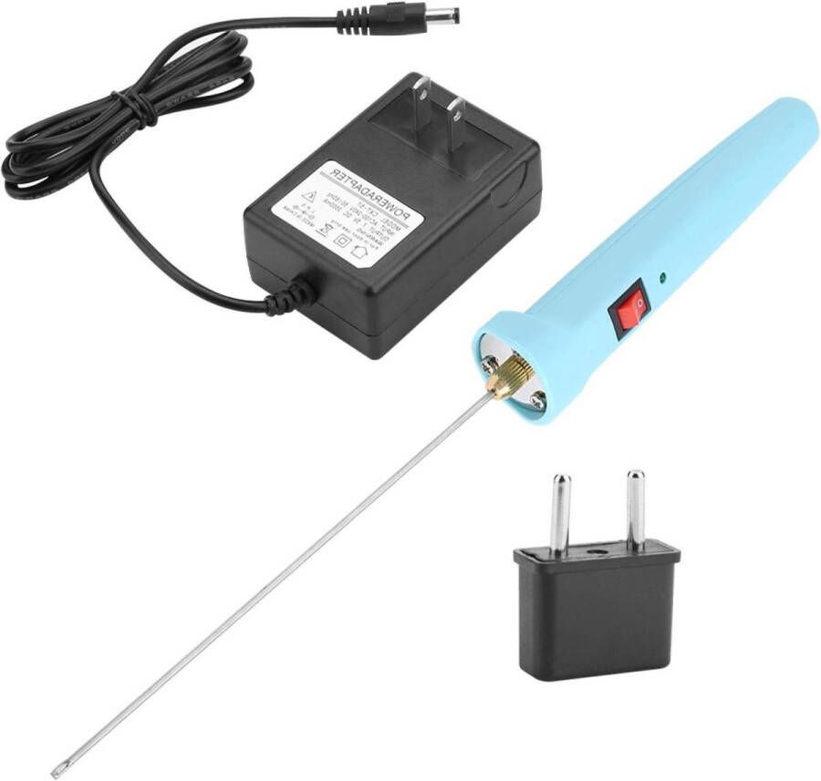 Allecto plus Elektrische draadsnijder voor polystyreen 30 W Warm snijden Graveerpen 110-250 V EU stekker Warme snede 25 cm lang