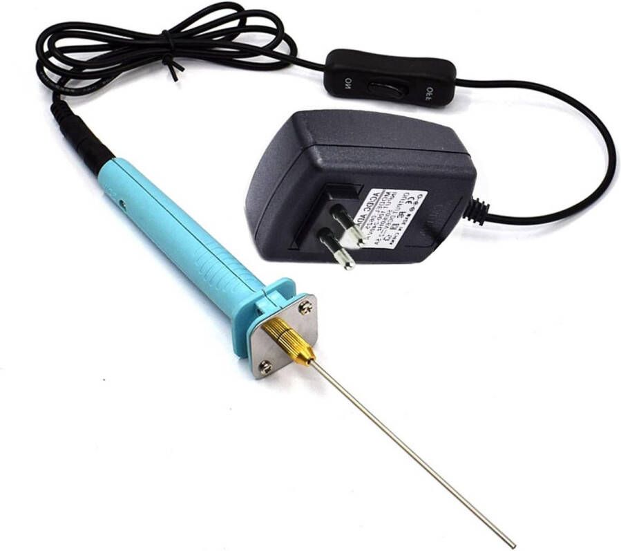 Allecto Plus Elektrische schuimsnijder 100-240V 15W 10CM snijgereedschapset voor piepschuim Hete snijpen Met transformatoradapter