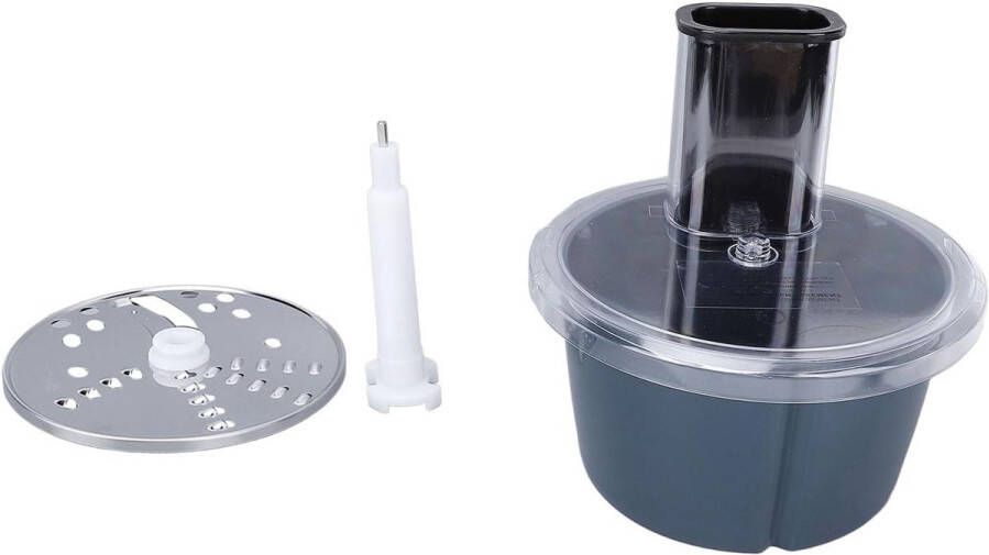 Allecto Plus Groentesnijder-opzetstuk Keukenmachine Professioneel Hoog Rendement en Veilig Keukenaccessoire Snijset Elektrische Keukenapparaat