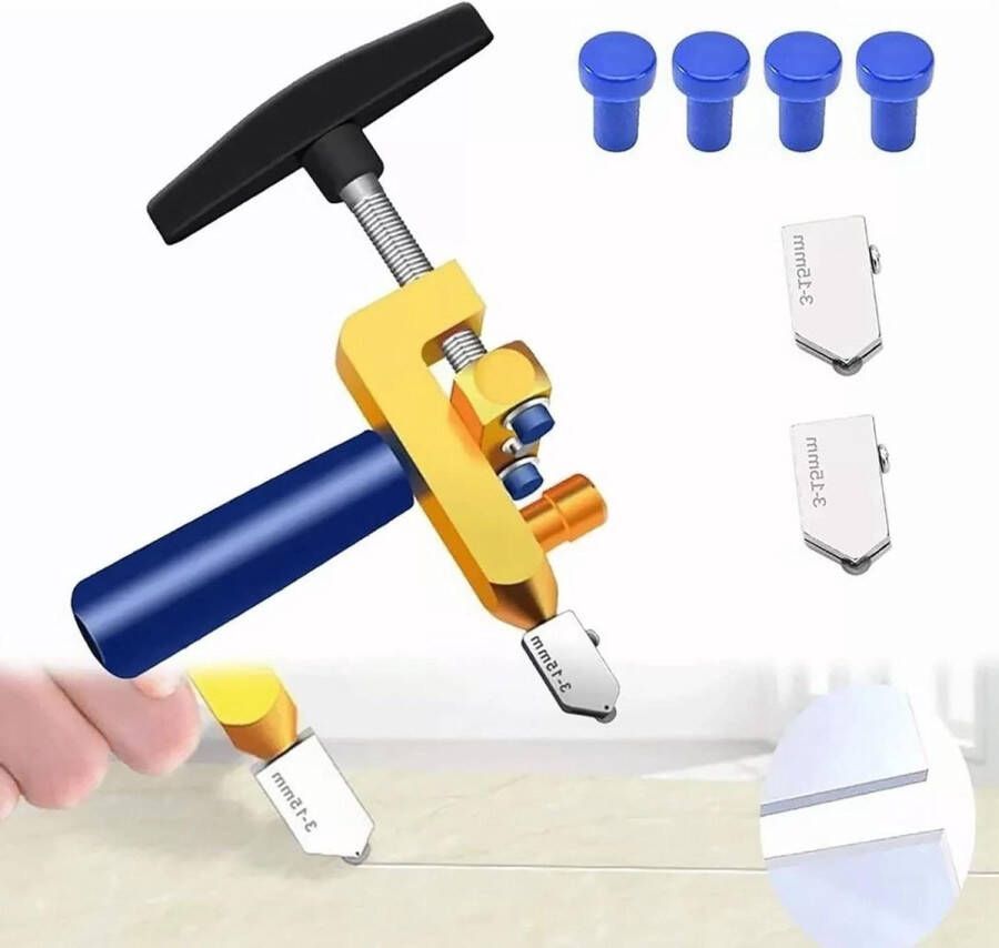 Allecto Plus Handig handgereedschap voor glastegelsnijder en keramische snijmachine