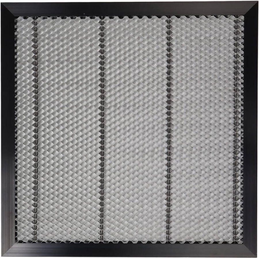 Allecto Plus Honeycomb werktafel aluminium werkbed 400 x 400 mm voor CO2 CNC-snijmachine lasergraveermachine duurzaam en efficiënt