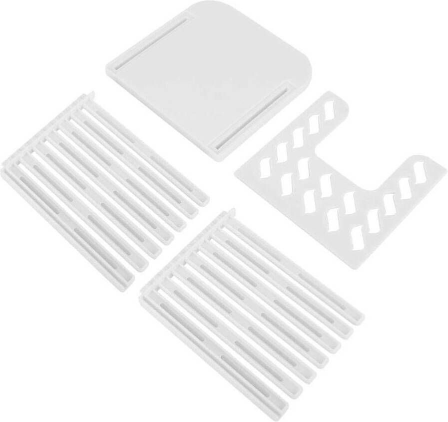 Allecto plus Opvouwbare broodsnijmachine en puntenslijper voor perfecte plakjes brood