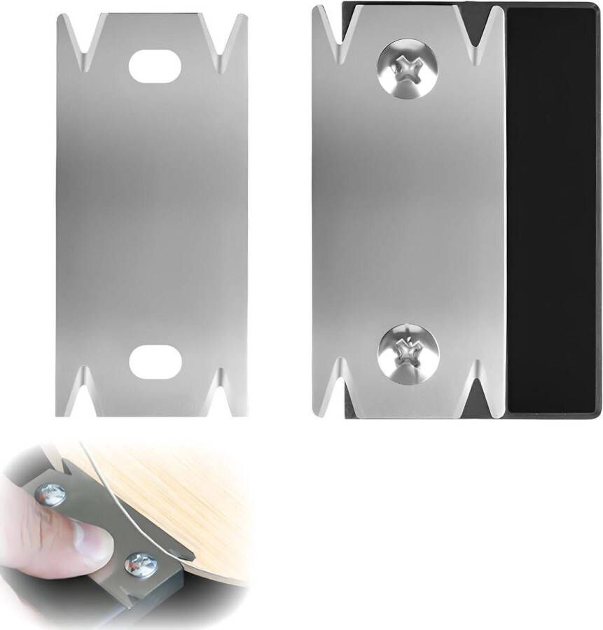 Allecto Plus Houtbewerkingsgereedschap Snijmachine Randsnijder PVC ABS Antislip Reservedmes Speciale Snijder