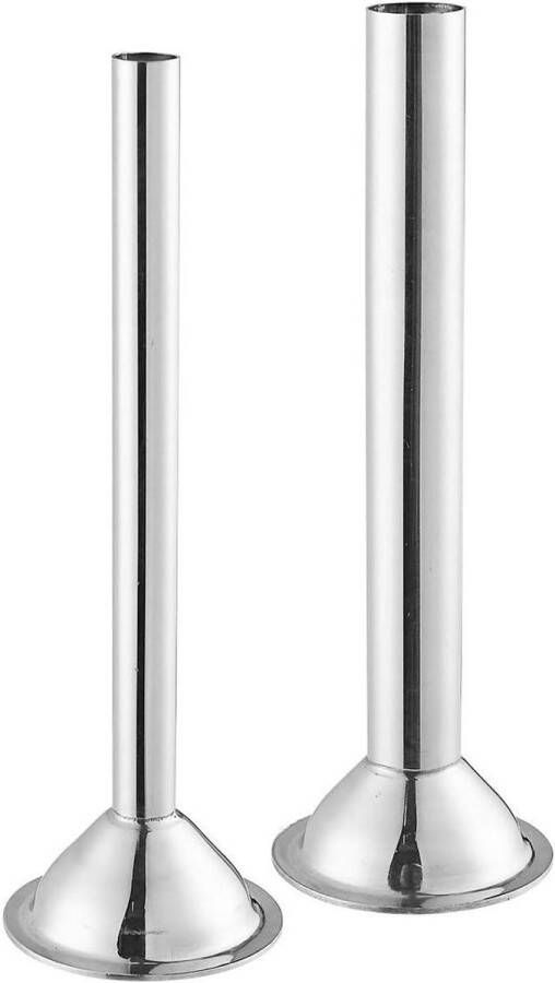 Allecto Plus Set van 2 roestvrijstalen worstvulkit met buizen Voor Kitchenaid Food Grinder Worstvulhulpstuk met 2 buizen