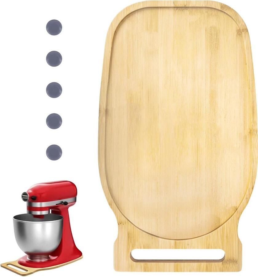 Allecto Plus Standaard Mixerkop Maat Blender met Houten