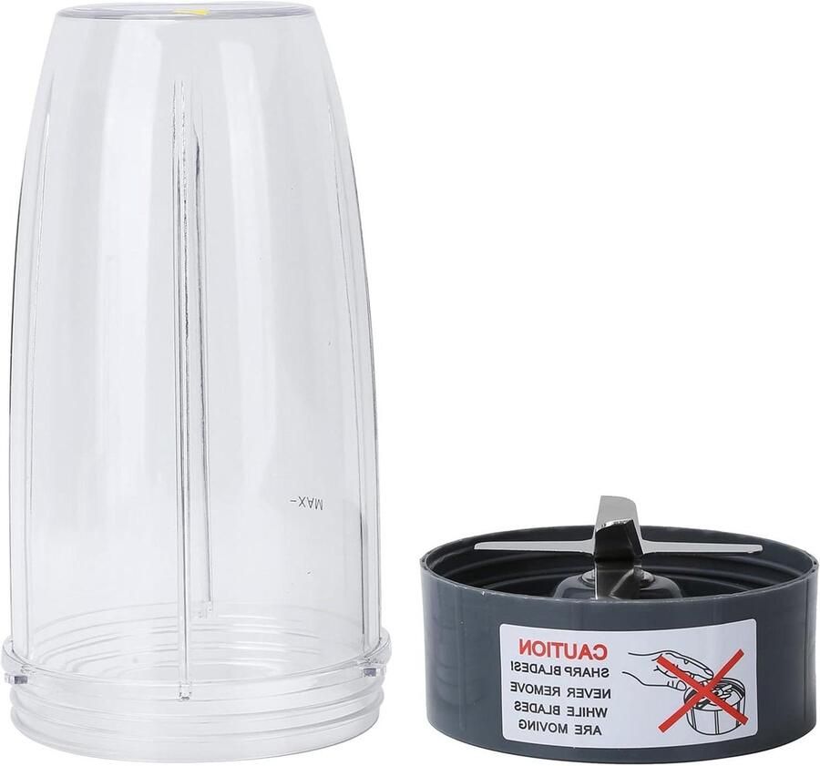Allecto Plus Vervangende Juicer Cup met Cross Blade voor Blender 32OZ Passend voor 600W en 900W Onderdelen Extractor