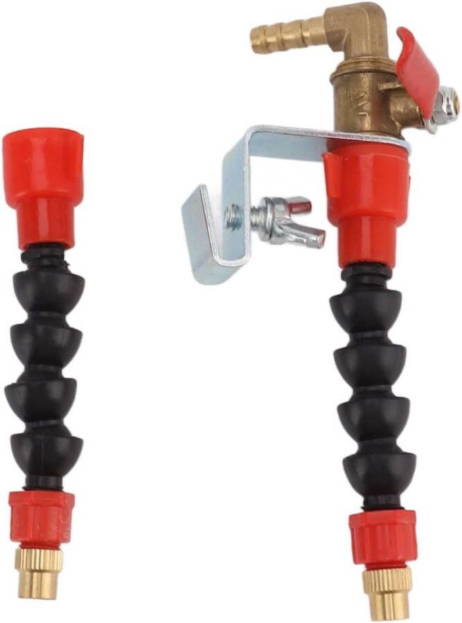 Allecto Plus Watersproeier van Roestvrij Staal voor Snijmachine Vernevelingssysteemmondstuk voor Planten Temperatuurverlaging voor Verwarming en Koeling Efficiënt Water Geven