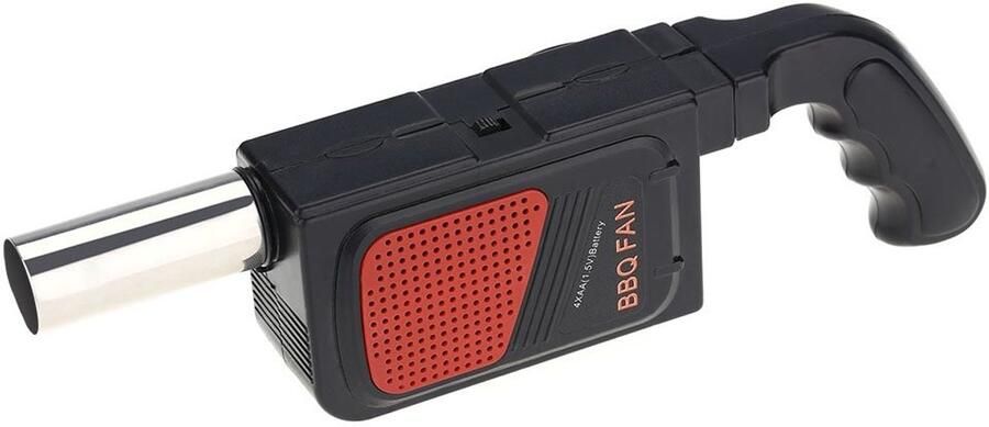 Allecto Portable Electric Fan Ventilator Compact en Draagbaar Buiten koken Grill Accessoire Perfect voor Kamperen