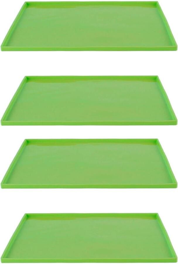 Allecto Silicone Dehydrator Mats Multifunctionele Droogmatten BPA Vrij Hittebestendig Voor Groenten en Fruit Geschikt voor Cookies Tr