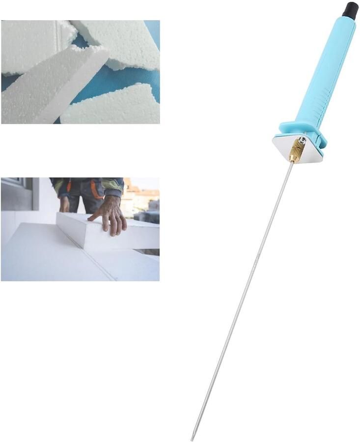 Allecto Snijpen Styrofoam Elektrisch 20cm Styrofoam snijder Handgraveerder Geschikt voor Oyma Takımları Wit