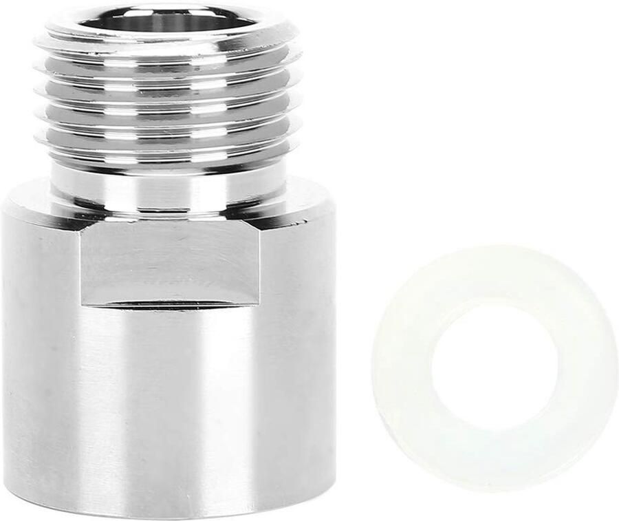 Allecto Soda-stroomadapter CO2-flesadapter Geen luchtlekkage TR21-4 naar CGA320 Geschikt voor frisdrankmachines Ejoyous adapter