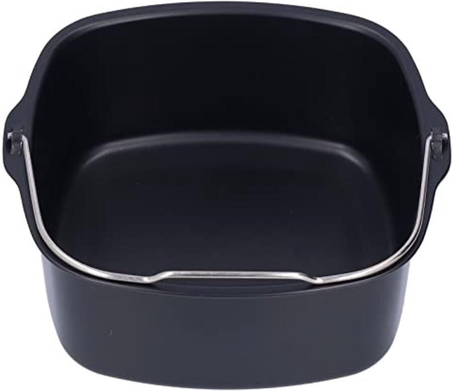 Allecto Taartvat Friteuse Taartpan Ideaal voor bakken 18 cm Cakevorm Perfect voor HD9925 HD9860 HD9905 Friteuseaccessoires Voor lie