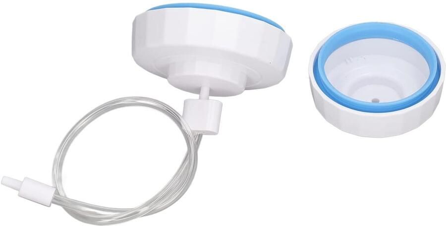 Allecto Vacuüm Sealer Voedsel Vacuüm Sealing Kit Handmatige Pomp Wit Accessoires voor Voedselopslag Geschikt voor Potten - Foto 1