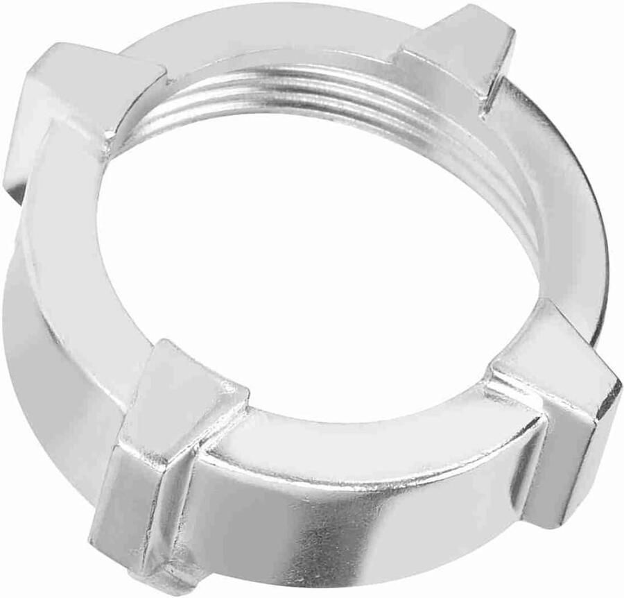 Allecto Vervangende Moer voor Vleesmolen Roestvrij Staal Eenvoudige Demontage Vleesmolen Onderdelen Geschikt voor Elektrische Vleesmolen