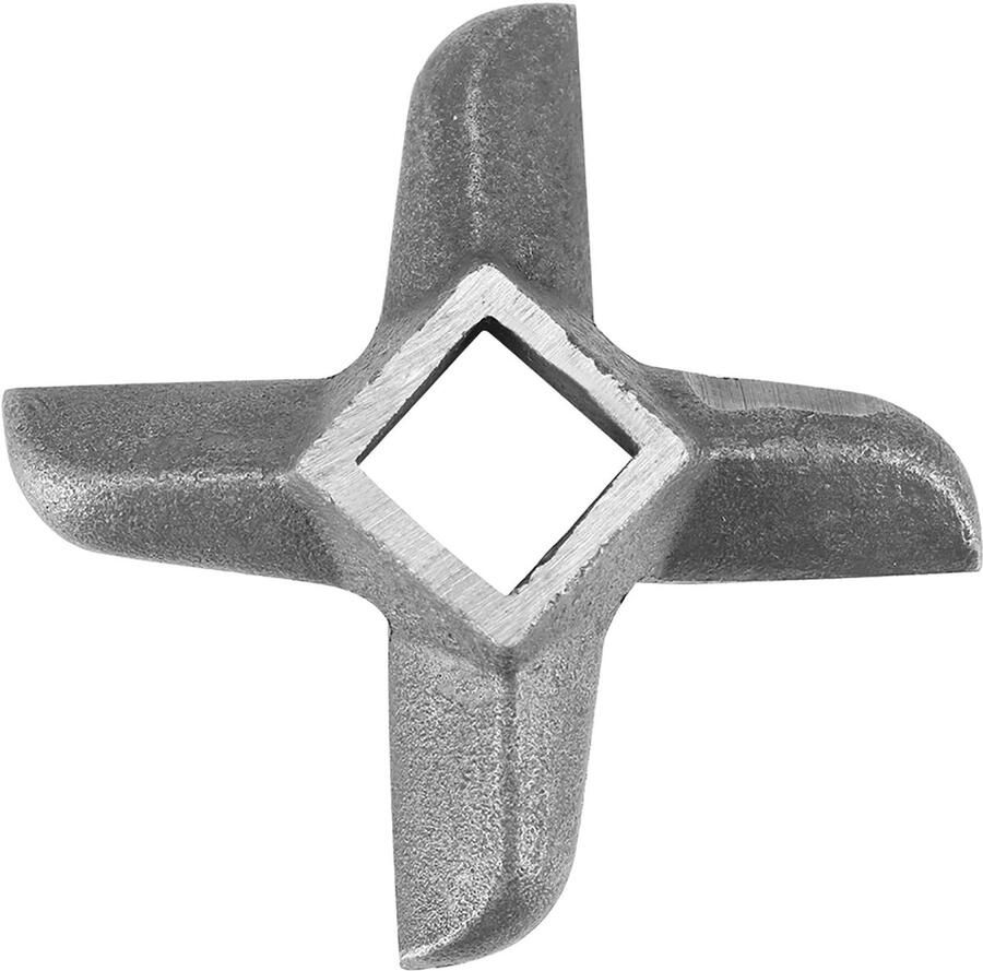 Allecto Vleesmolen Keukenapparaat Vervanging RVS Keukenmachine Voedselverwerker Geschikt voor Hakken Zilver Type 10