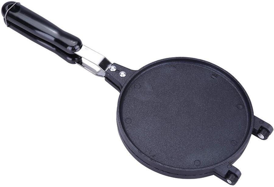 Allecto Wafel Kegel Maker Wafelijzer Nonstick Coating Zwart Bakgereedschap Perfect voor Wafels en Loempia's Compact en Lichtgewicht
