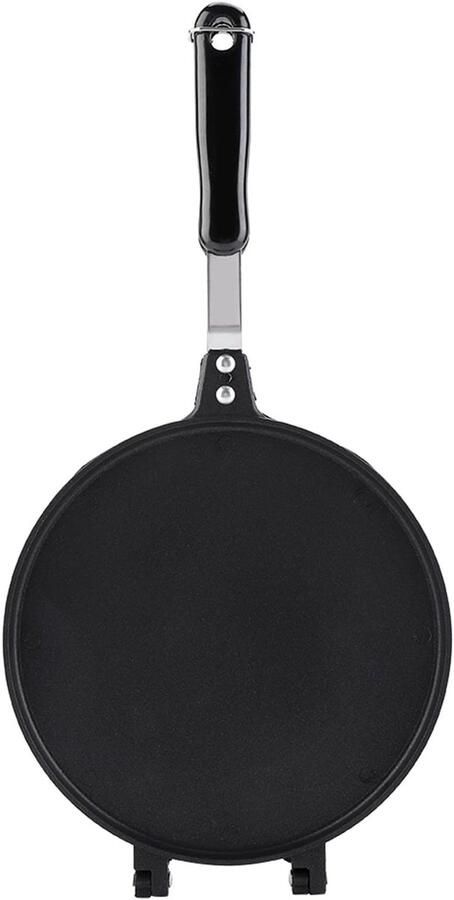 Allecto Wafelijzer Keukenapparaat Anti-aanbaklaag Pan Eieren Dessert Bakken Zwart