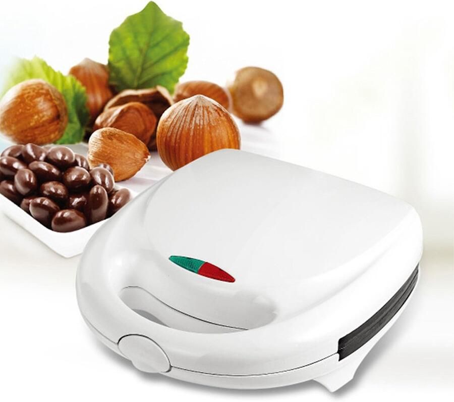 Allecto Walnoot Koekjes Maker Elektrische Noten Wafelijzer Creatief Bakken Donut Maker Perfect voor Desserts EU-stekker 220V