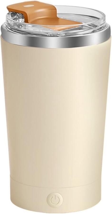 Allecto Zelfroerende beker Elektrisch 420 ml 7000rpm Magnetisch Oplaadbaar Koffie Thee Warme chocolademelk Melk Cacao Gesch