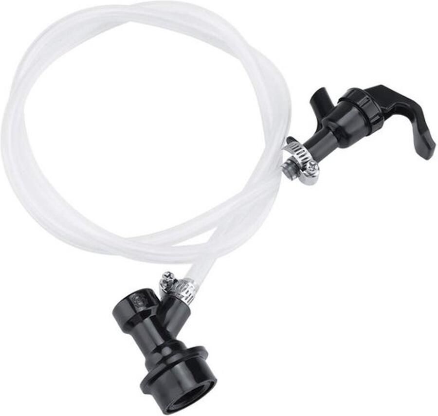 Allecto Zerodis 3.3ft Ball Lock Keg Slang met Tap Ideaal voor