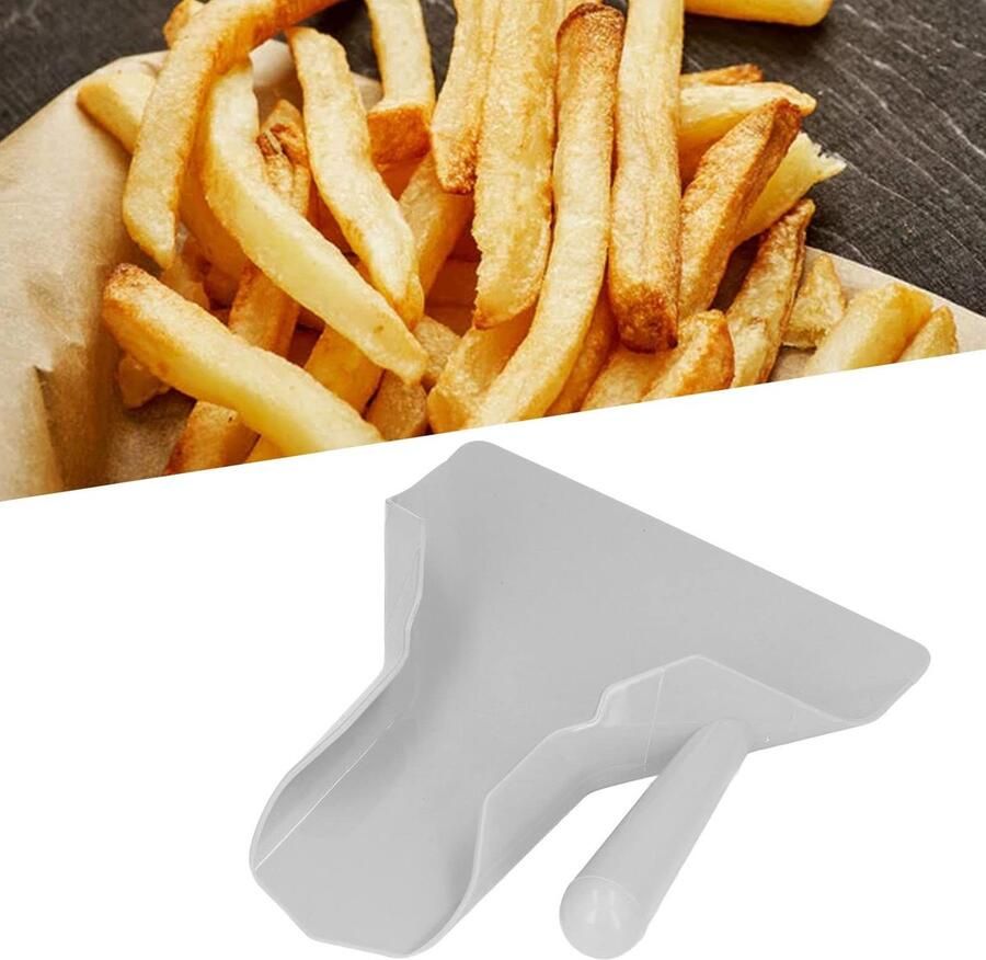 Dailygoody Zerodis Popcorn Scoop Multifunctionele Schep voor Popcorn Friet en Snacks Vaatwasserbestendig