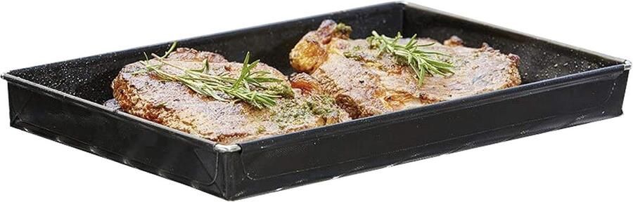 Alternatief voor de oven ovenvorm geschikt voor bijna alle oven ideaal geschikt voor koken en bakken grillaccessoires (Grillpan 1 5 L)