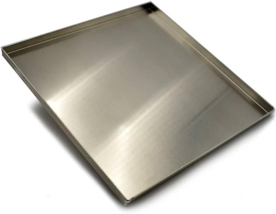 Aluminium Bakplaat Bakvorm Bakken Thuis Stevig Materiaal 40 x 40 cm Zilver