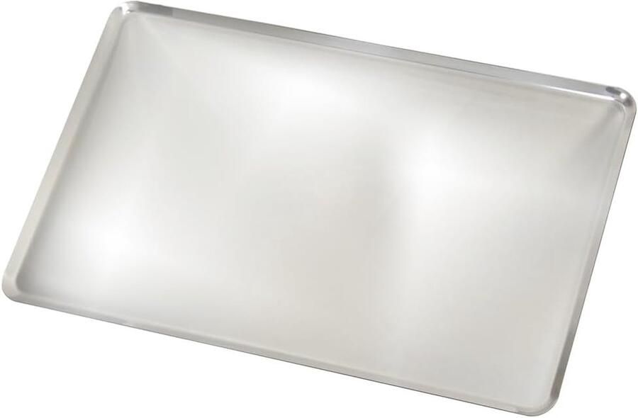 Aluminium Bakplaat Bakvorm Koekjes Bakken Vaatwasserbestendig 40 x 30 cm Aluminiumkleurig