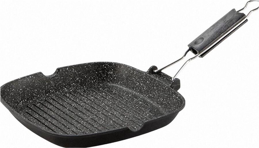 Aluminium Bakplaat Gespikkeld Zwart 1 stuk 26 x 26 cm
