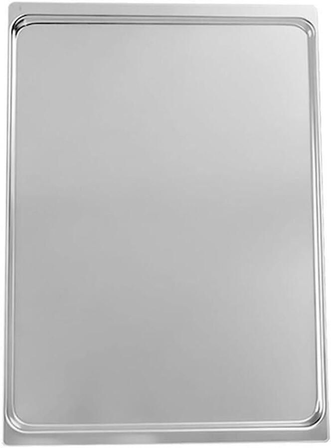 Bakplaat Aluminium Bakvorm Brood Cake Bakken Thuis Gelijkmatige Warmte 435 x 315 cm Zilver