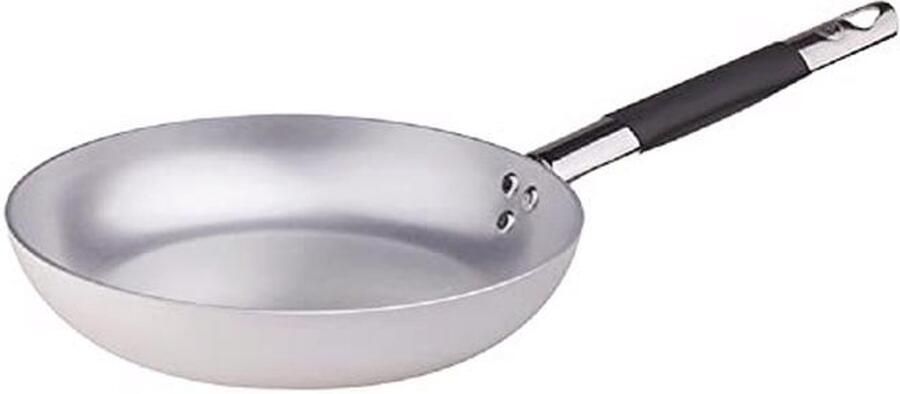 Aluminium Baskoekenpan met Koel Handvat 40 cm Diameter