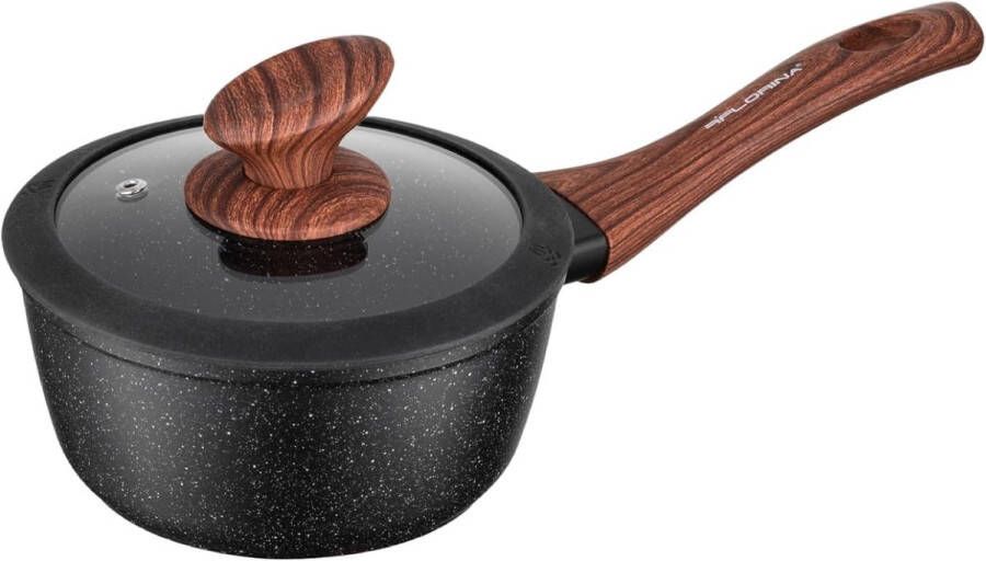 Aluminium braadpan 16 cm met antiaanbaklaag voor alle kookplaten